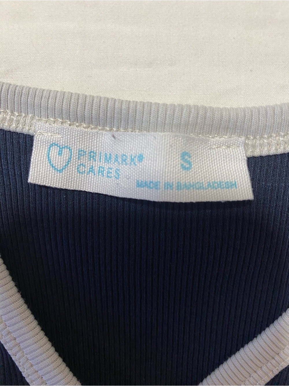 Primark Navy and White '15 Brooklyn' Short Sleeve Tee - Picture 3 of 6